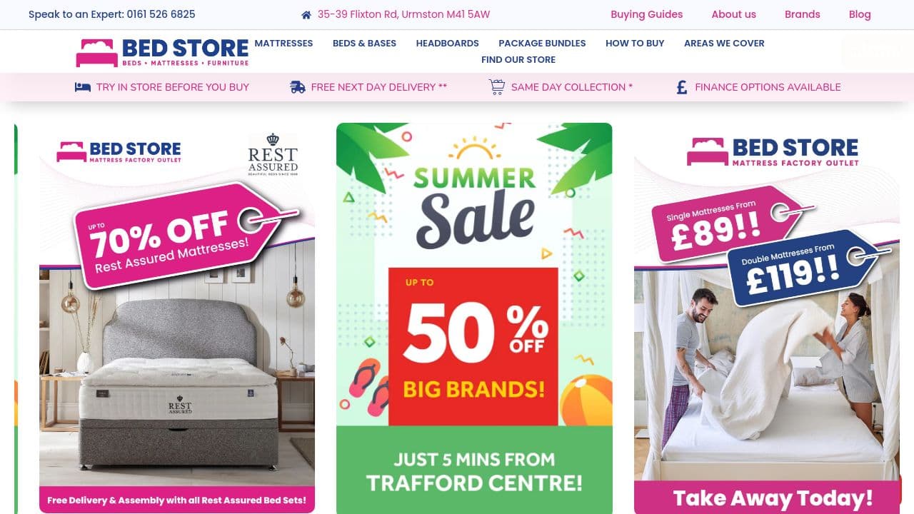 Bed Store UK – Premium Beds & Mattresses