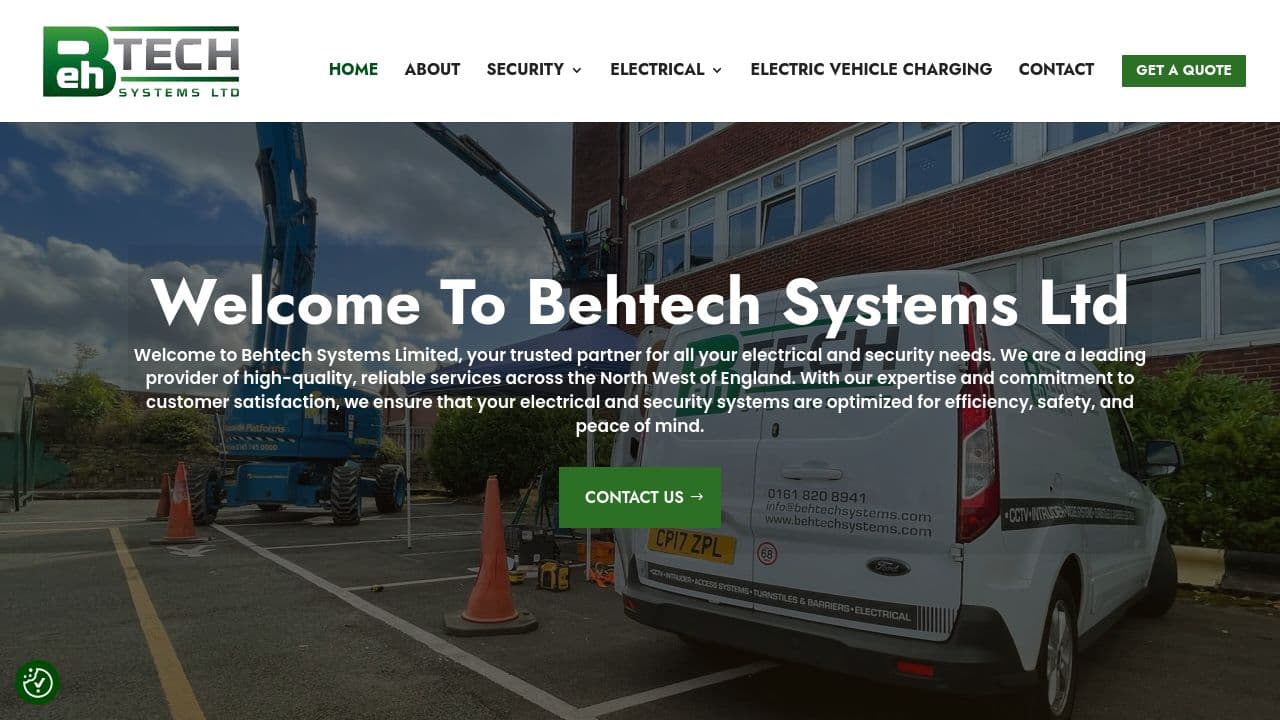 BEHTECH SYSTEMS LIMITED website screenshot