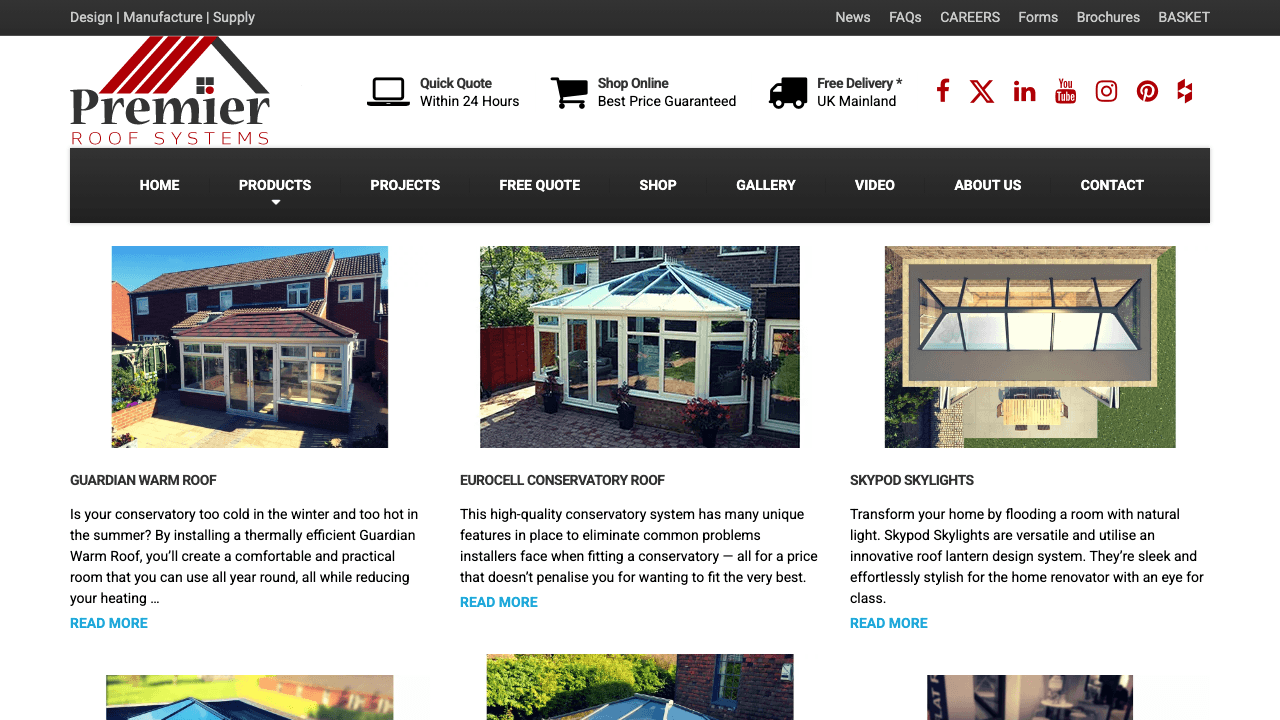 Premier Roof Systems Ltd — Conservatories in Northampton