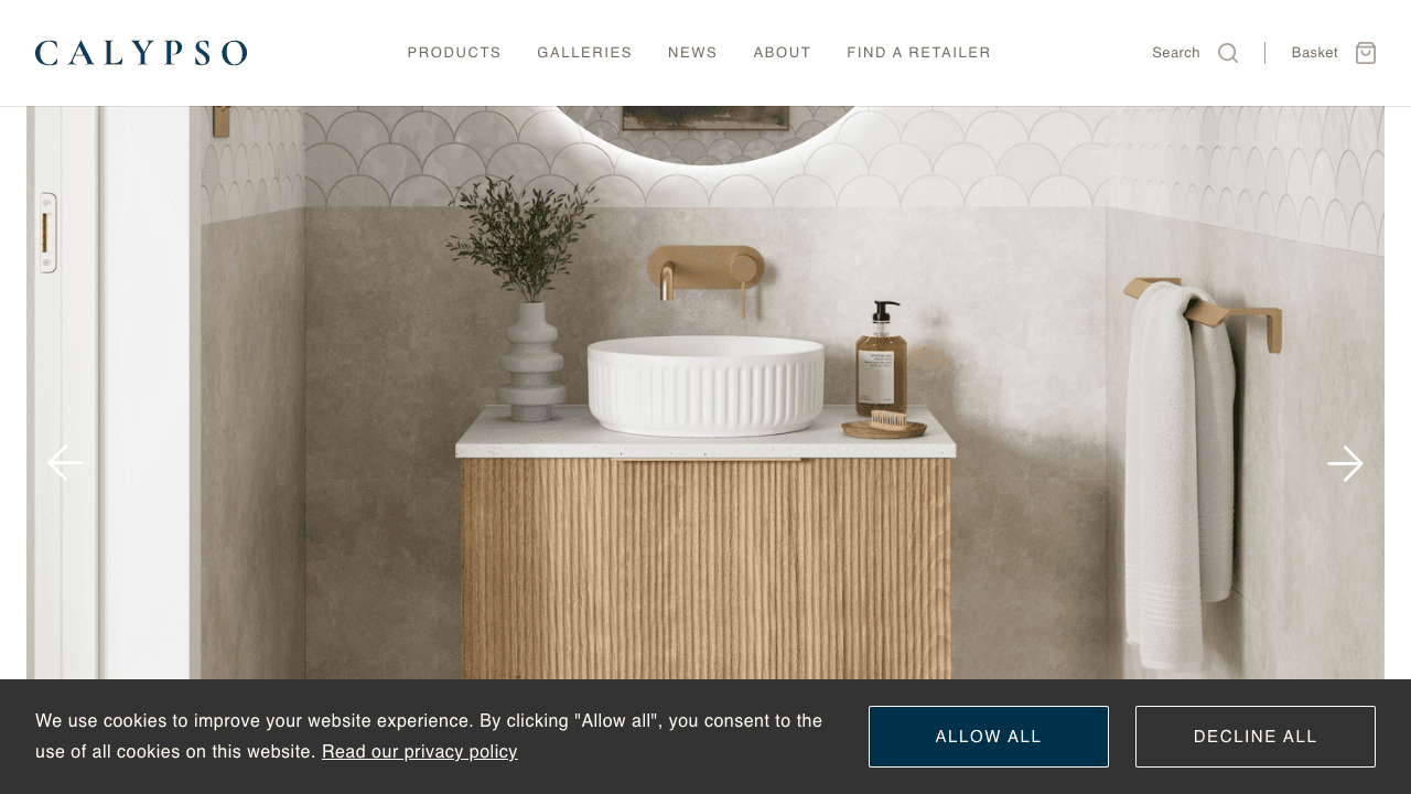 Calypso Bathroom Furniture — Bathrooms in Hereford