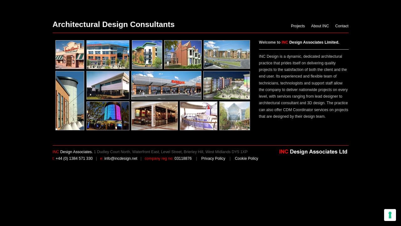 1 DESIGN ASSOCIATES LIMITED website screenshot