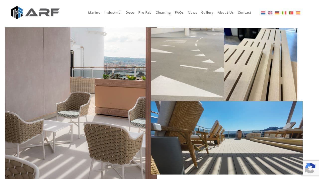 ADVANCED RESIN FLOORING LTD website screenshot