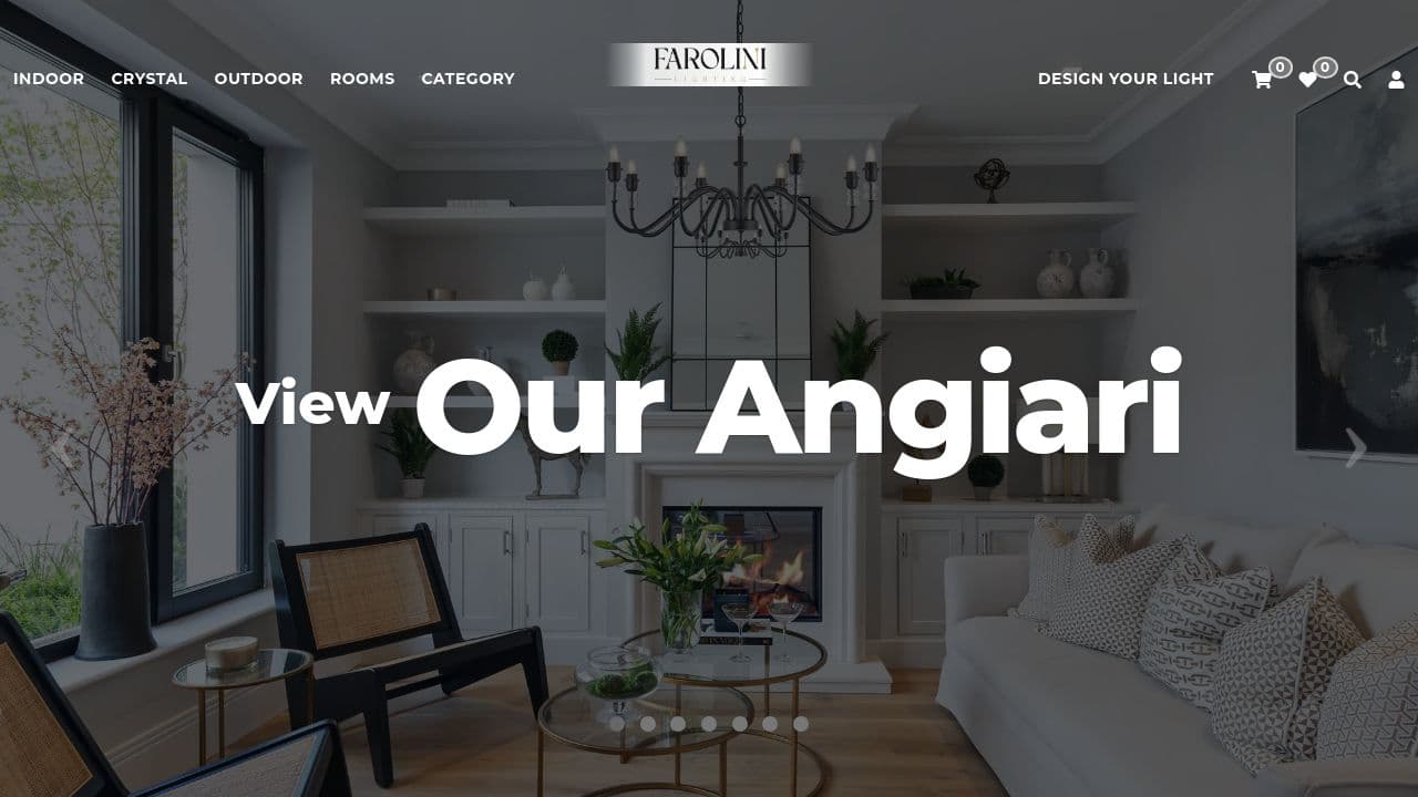 FAROLINI LIMITED website screenshot