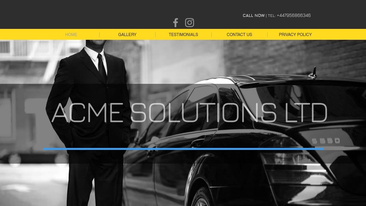 ACME TECHNOLOGIES AND SECURITY SOLUTIONS LTD website screenshot