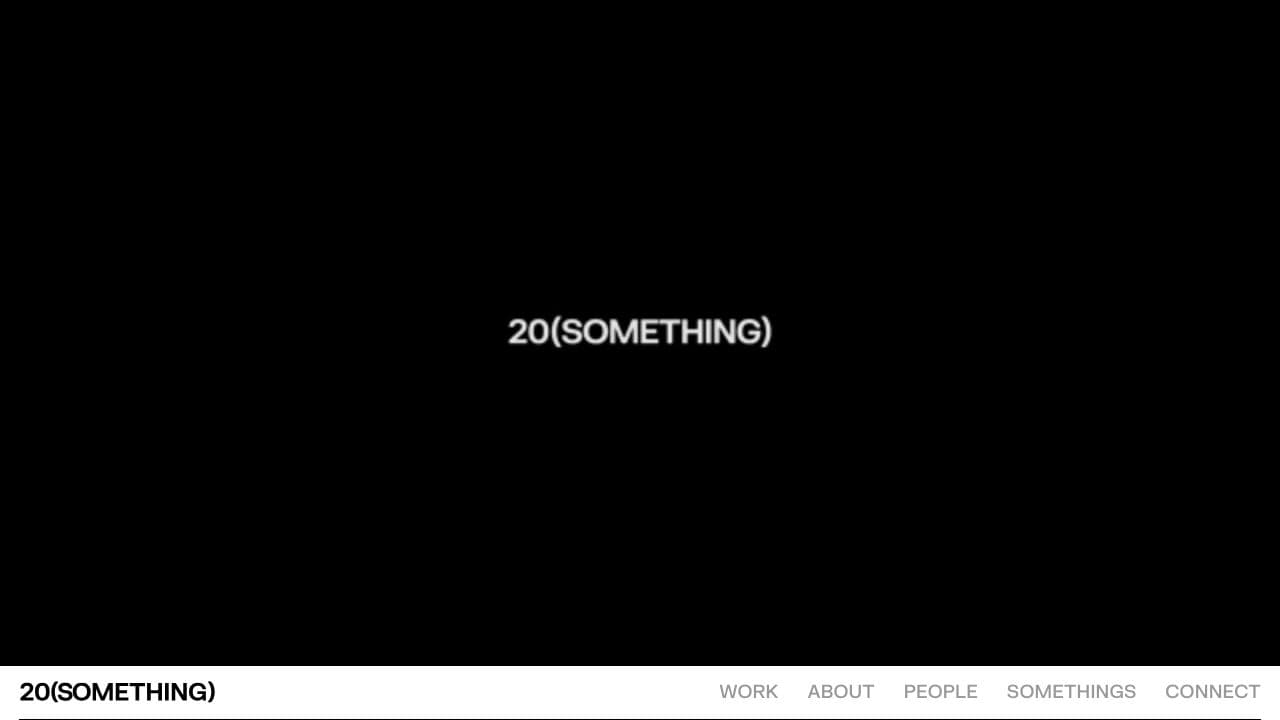 20SOMETHING LIMITED website screenshot