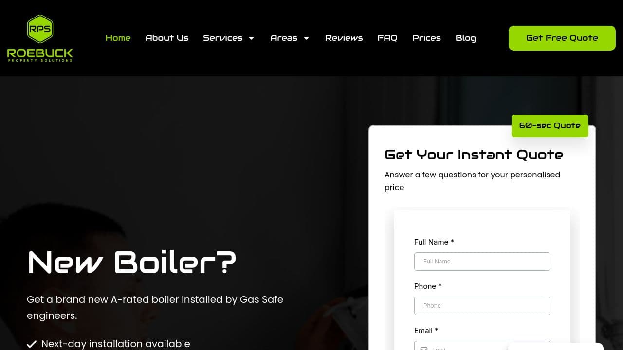 Boiler Servicing & Repairs