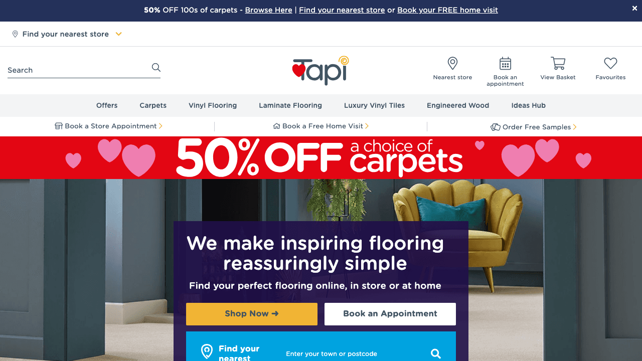 Carpetright Ltd — Flooring in Purfleet