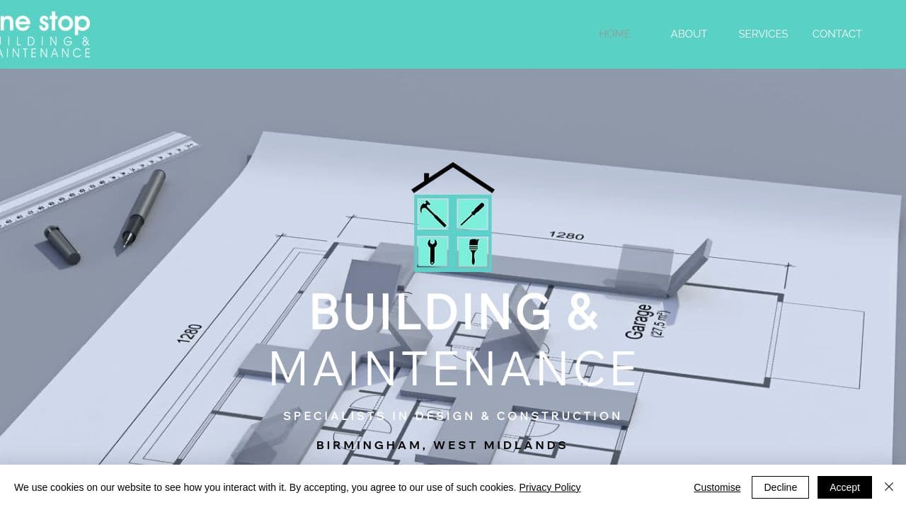 1 STOP BUILDING & MAINTENANCE UK-UK LIMITED website screenshot