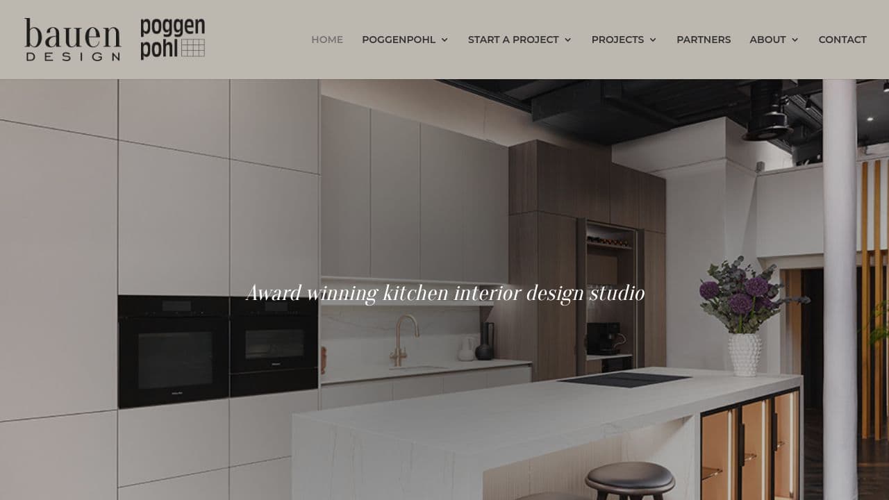 BAUEN DESIGN LTD website screenshot