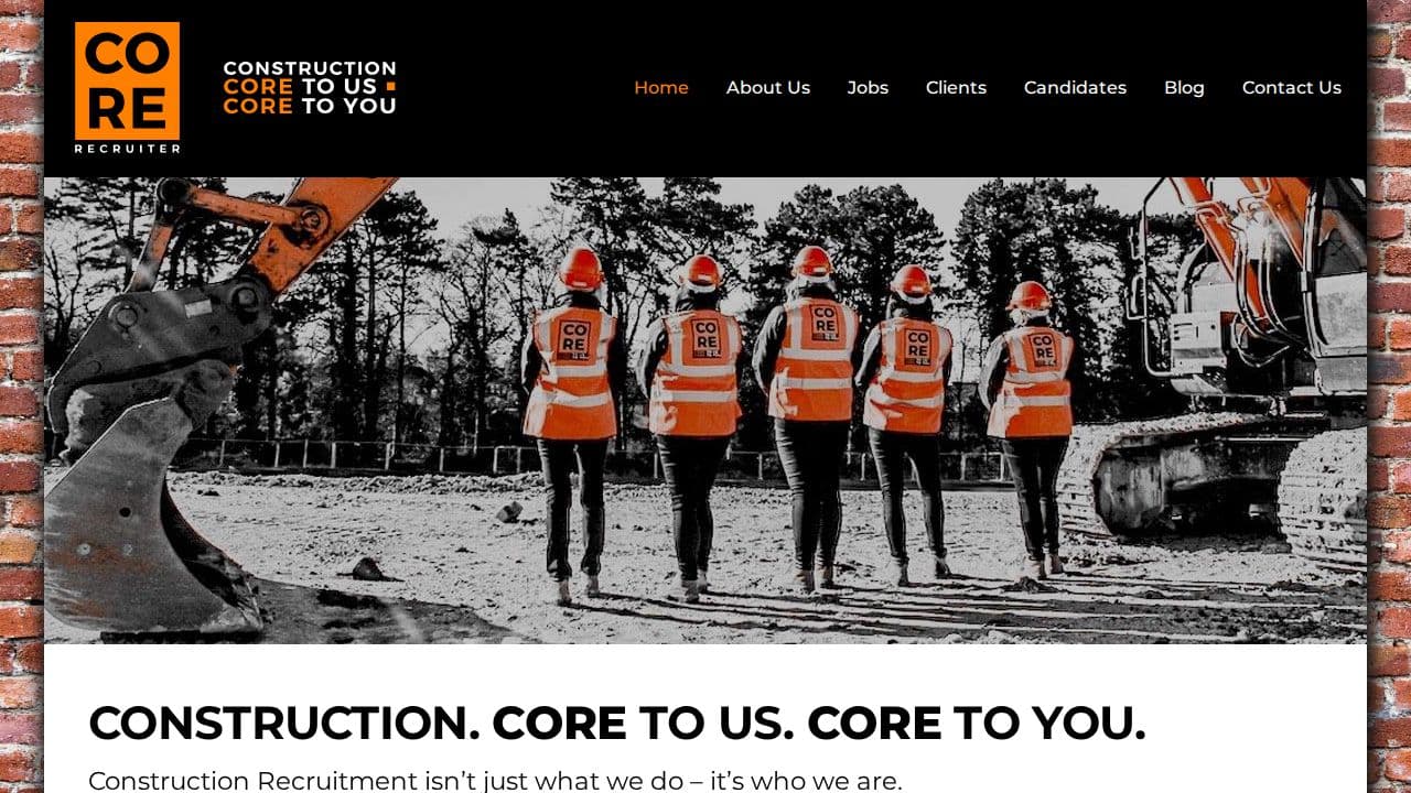 AT THE CORE LIMITED website screenshot