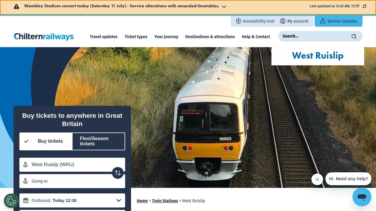 2 WAYS RAIL LTD website screenshot