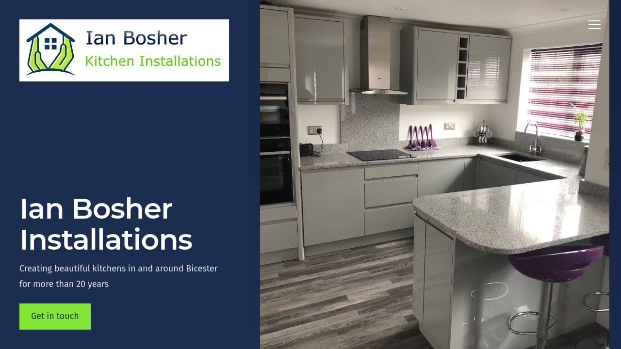 BICESTER KITCHENS LTD website screenshot