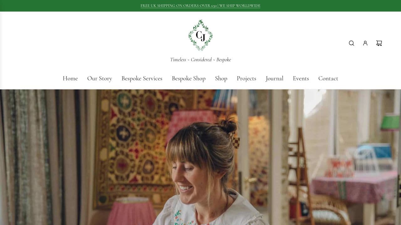 CHLOE JONASON & CO LTD website screenshot