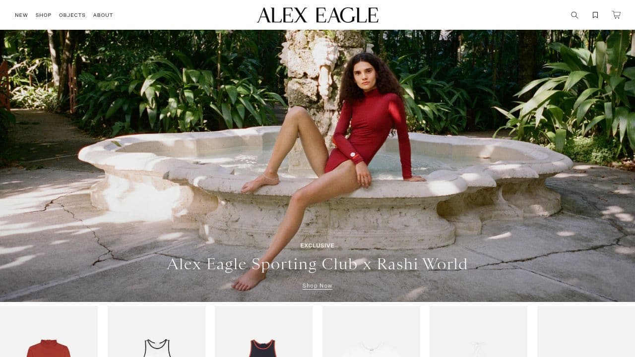ALEX EAGLE STORE LIMITED website screenshot