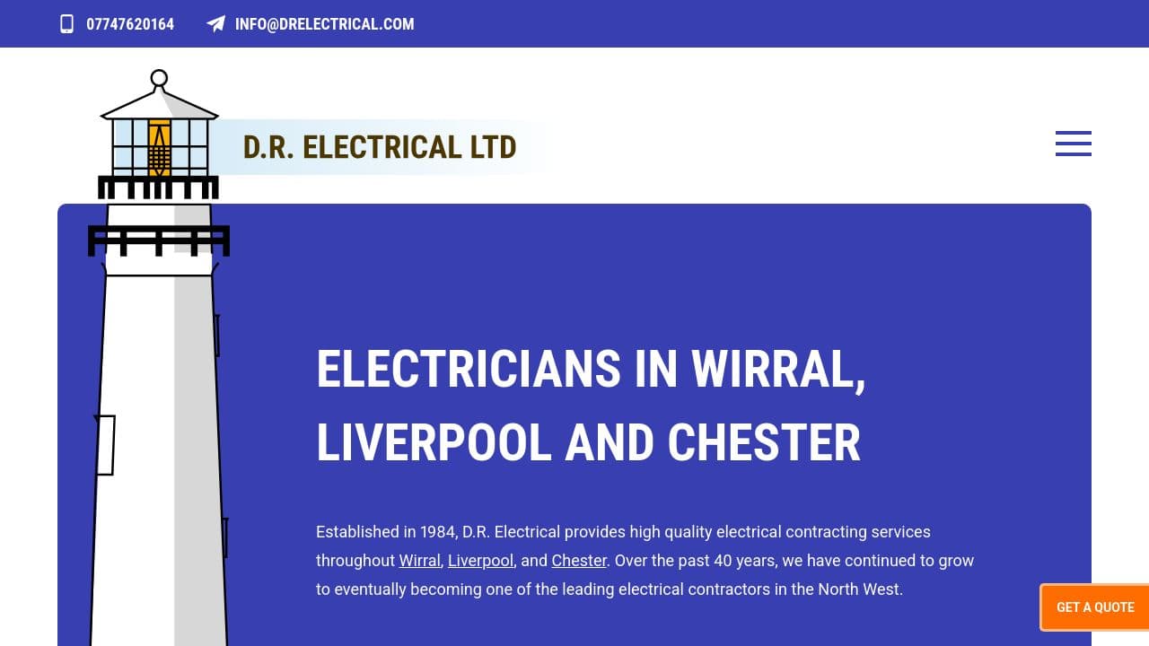 DR Electrical - Wirral Electricians