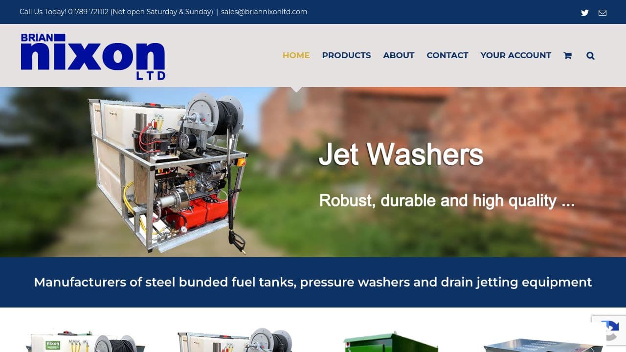 BRIAN NIXON LIMITED website screenshot