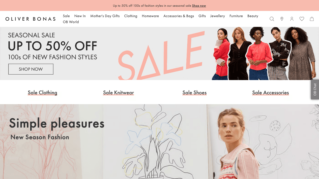 Oliver Bonas — Interior Design in London