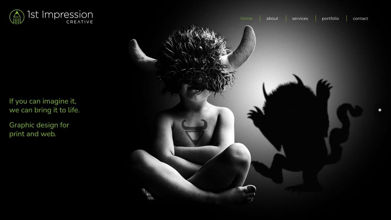 1ST IMPRESSION CREATIVE LTD website screenshot