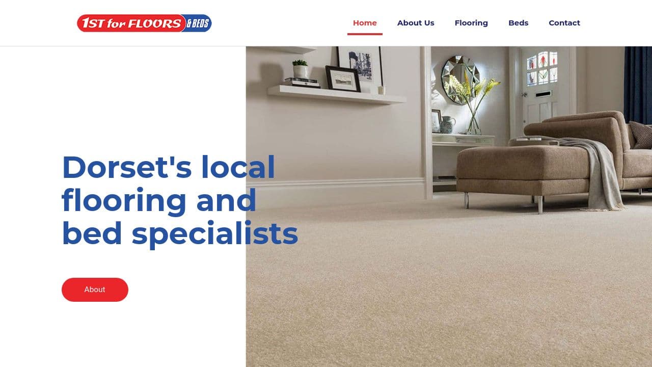 1ST FOR FLOORS LIMITED website screenshot