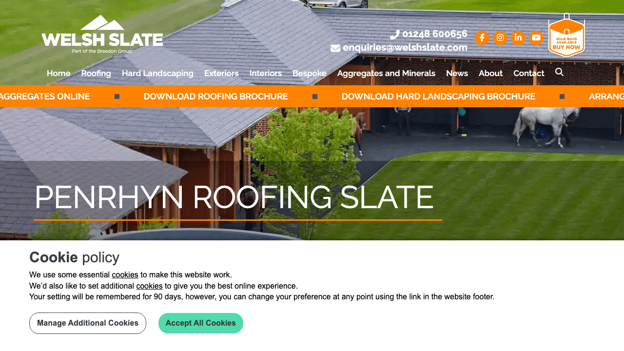 Welsh Slate Ltd — Roofing in Bangor