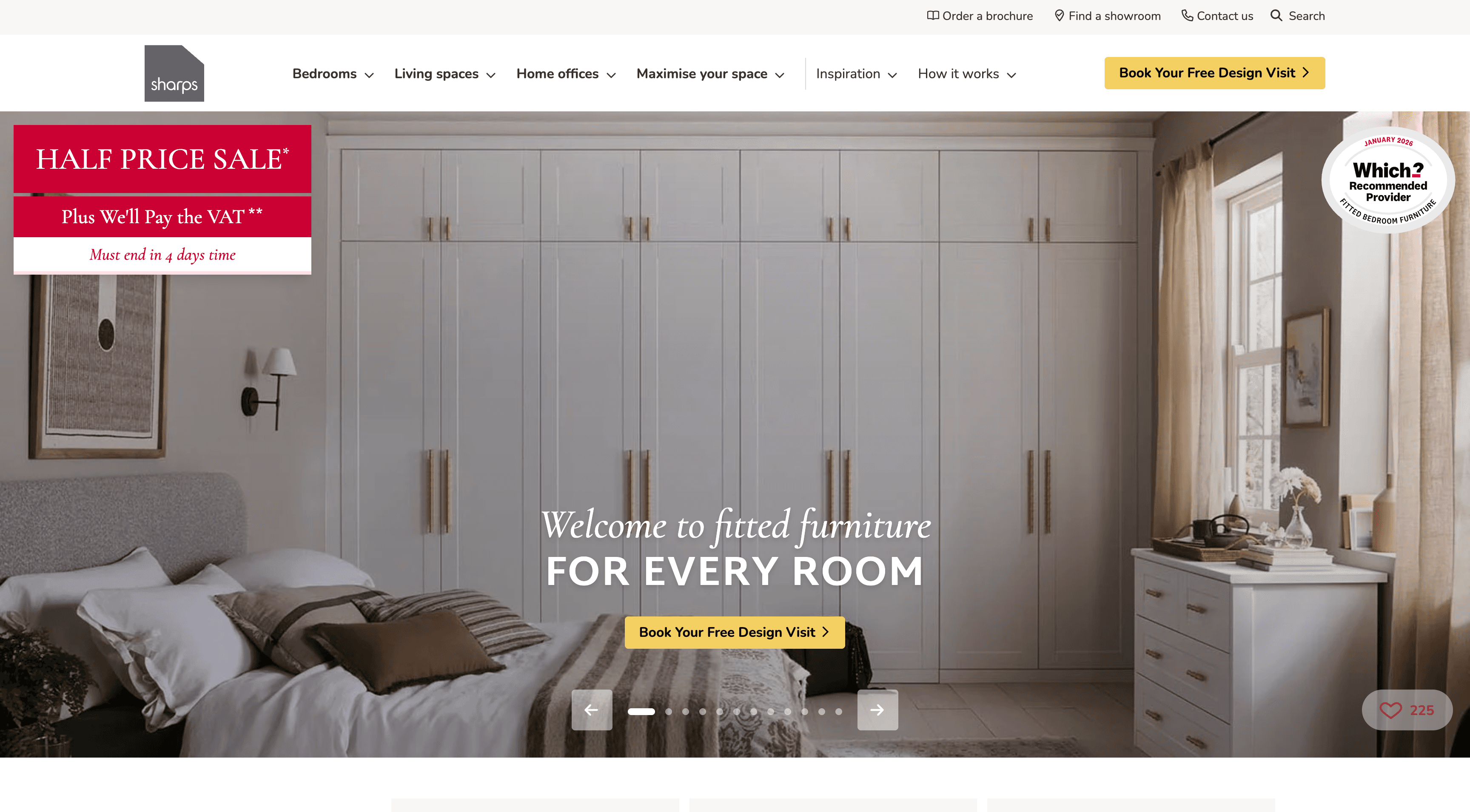 Sharps Bedrooms Ltd — Storage Solutions in Swindon