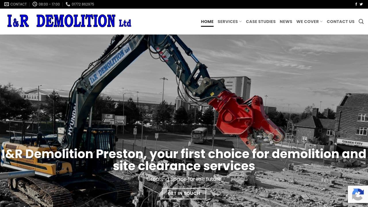1ST DEMOLITION LIMITED website screenshot