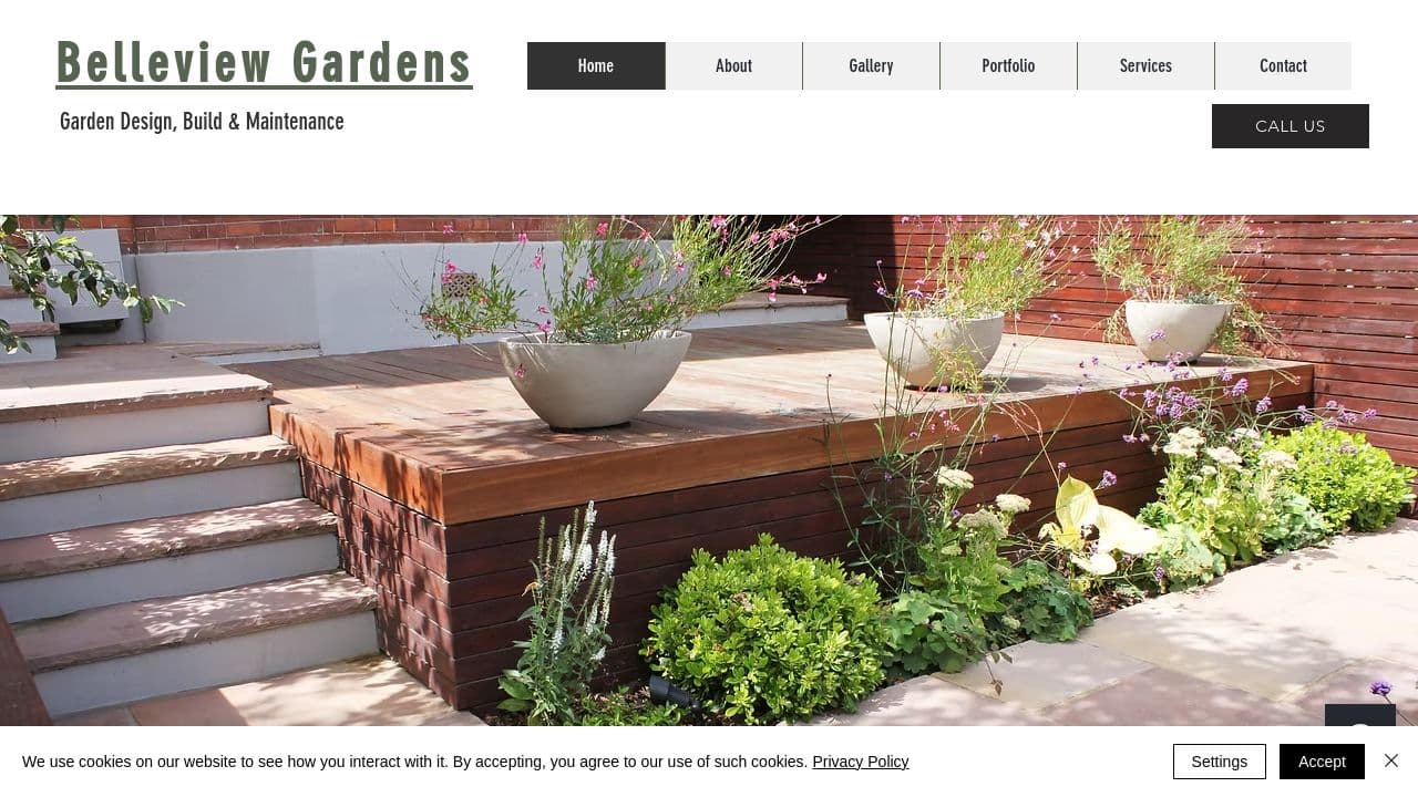 BELLEVIEW GARDENS LTD website screenshot