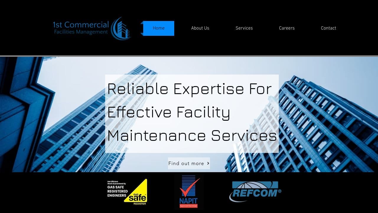 1ST COMMERCIAL FM LTD website screenshot