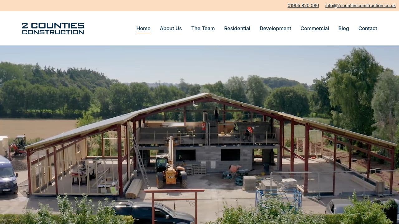 2 COUNTIES MAINTENANCE LTD website screenshot