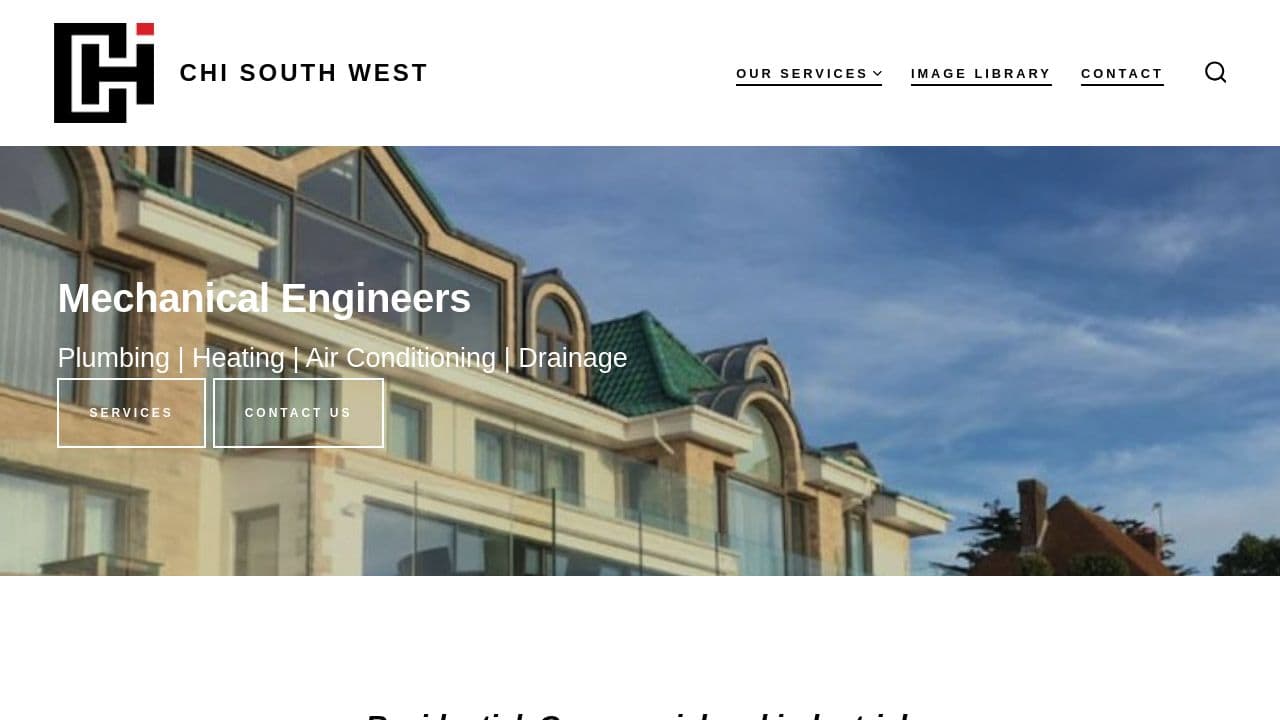 C H I SOUTH WEST LTD website screenshot