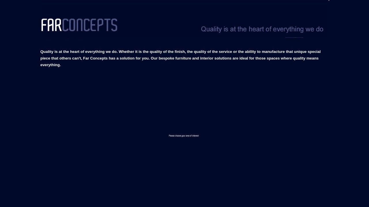 FAR CONCEPTS LIMITED website screenshot