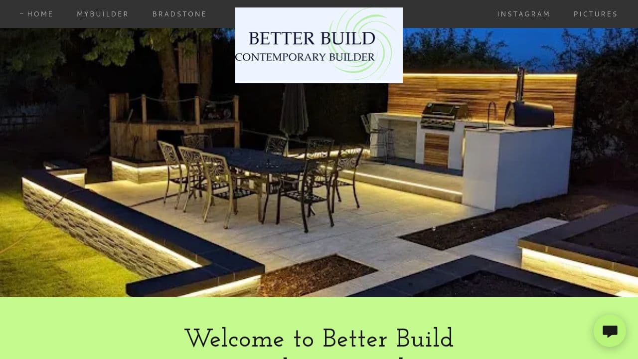 BETTER BUILD LANDSCAPES LIMITED website screenshot