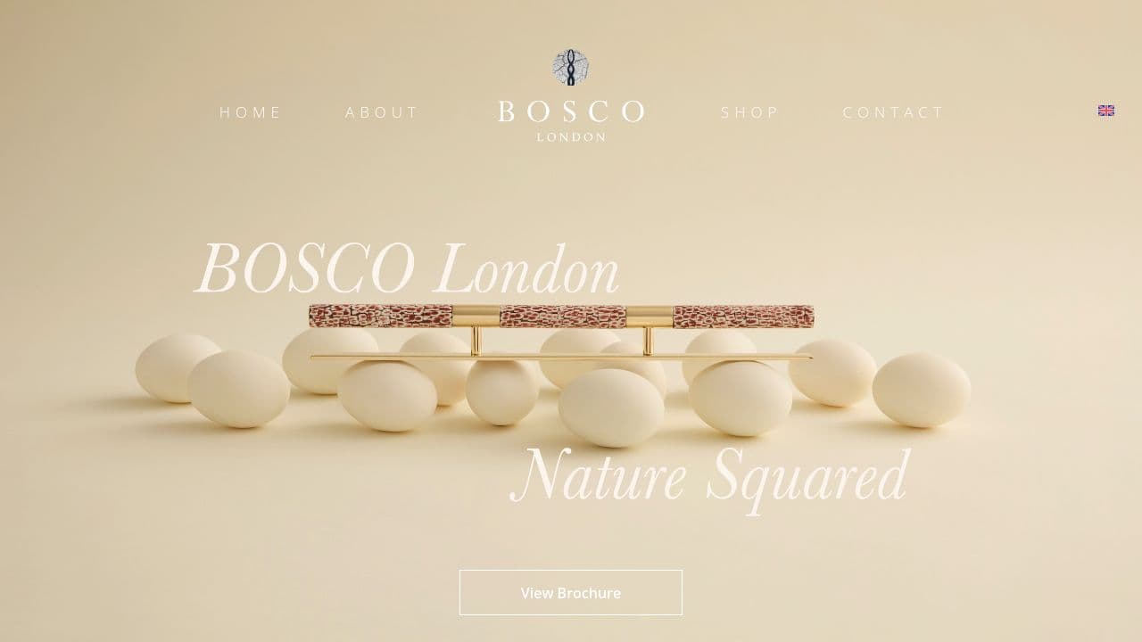 BOSCO LONDON LIMITED website screenshot