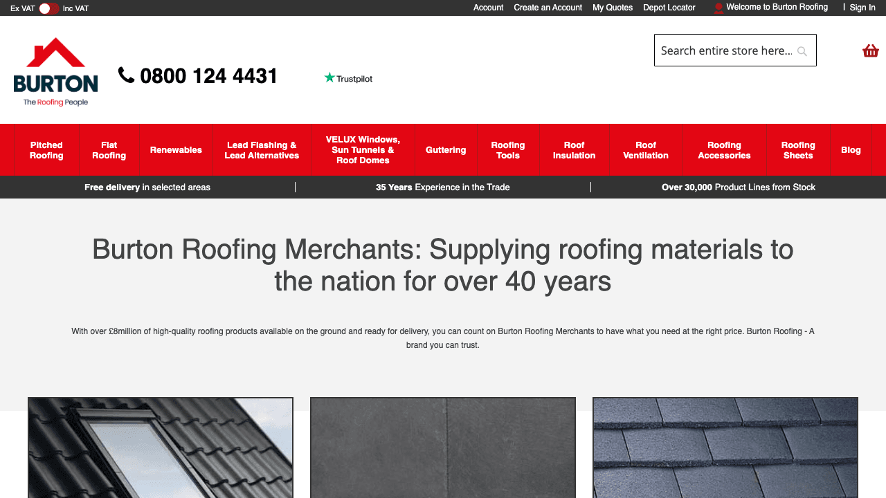 Burton Roofing Merchants