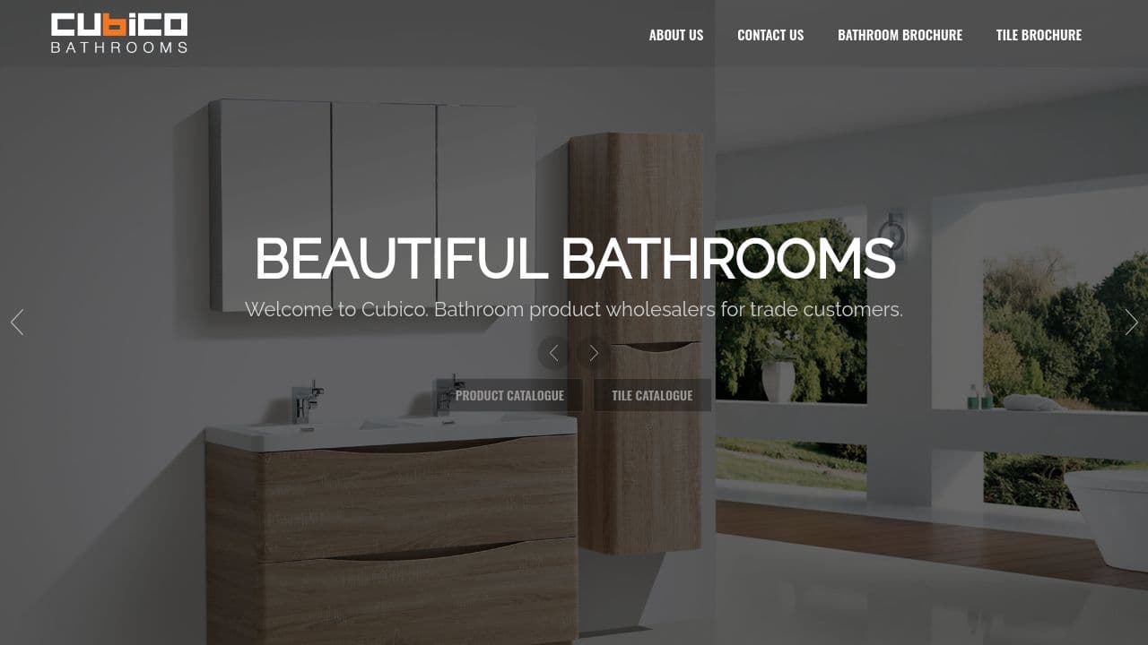 CUBICO (UK) LIMITED website screenshot