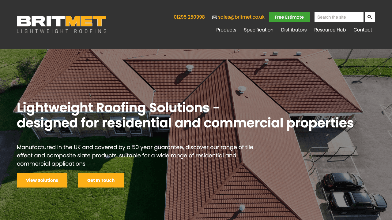 Britmet Tileform Ltd — Roofing in Walsall