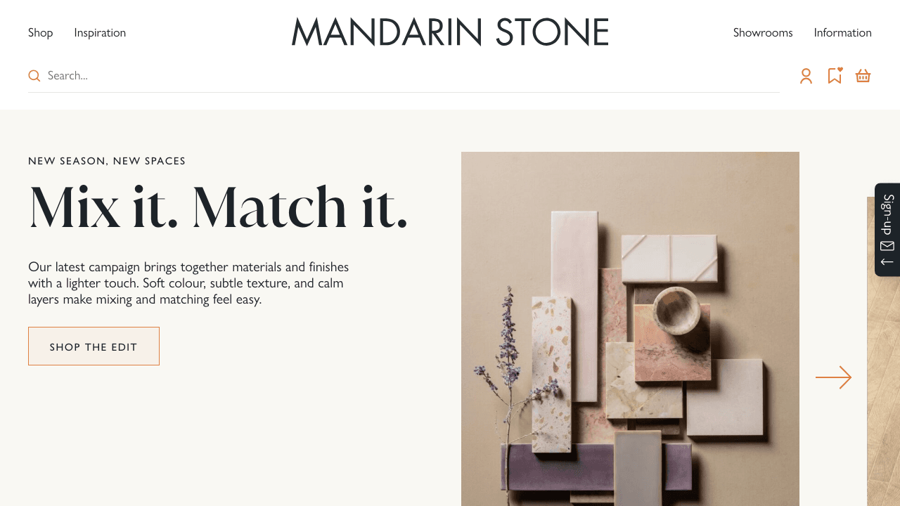 Mandarin Stone Ltd — Tiles in Monmouth