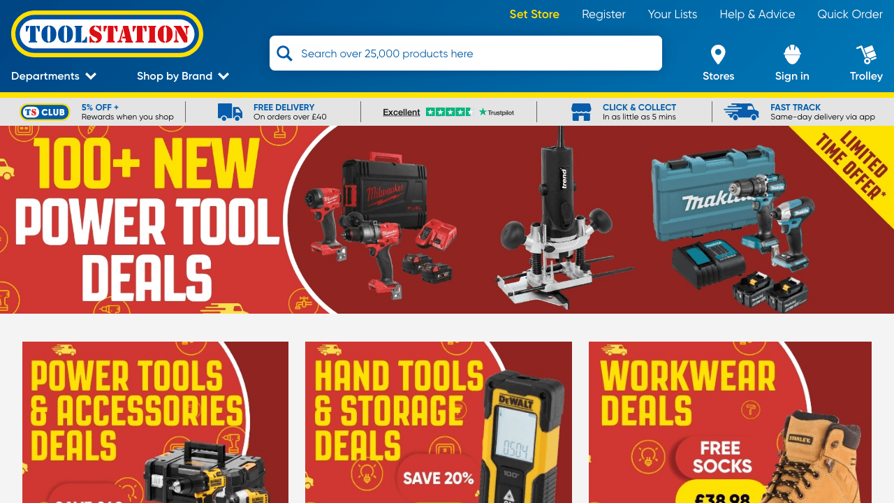 Toolstation Ltd — Building Services in Bridgwater