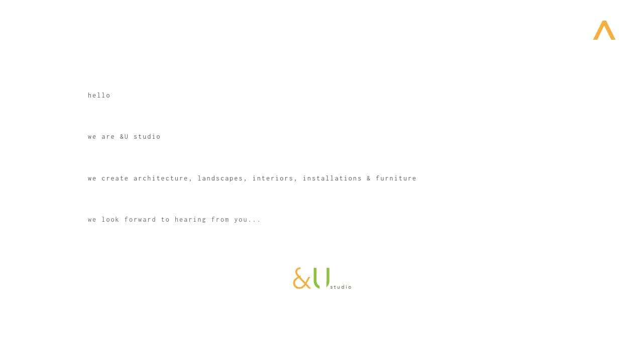 &U STUDIO LTD website screenshot