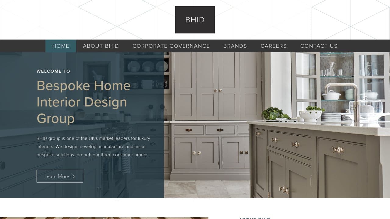 BHID GROUP LIMITED website screenshot