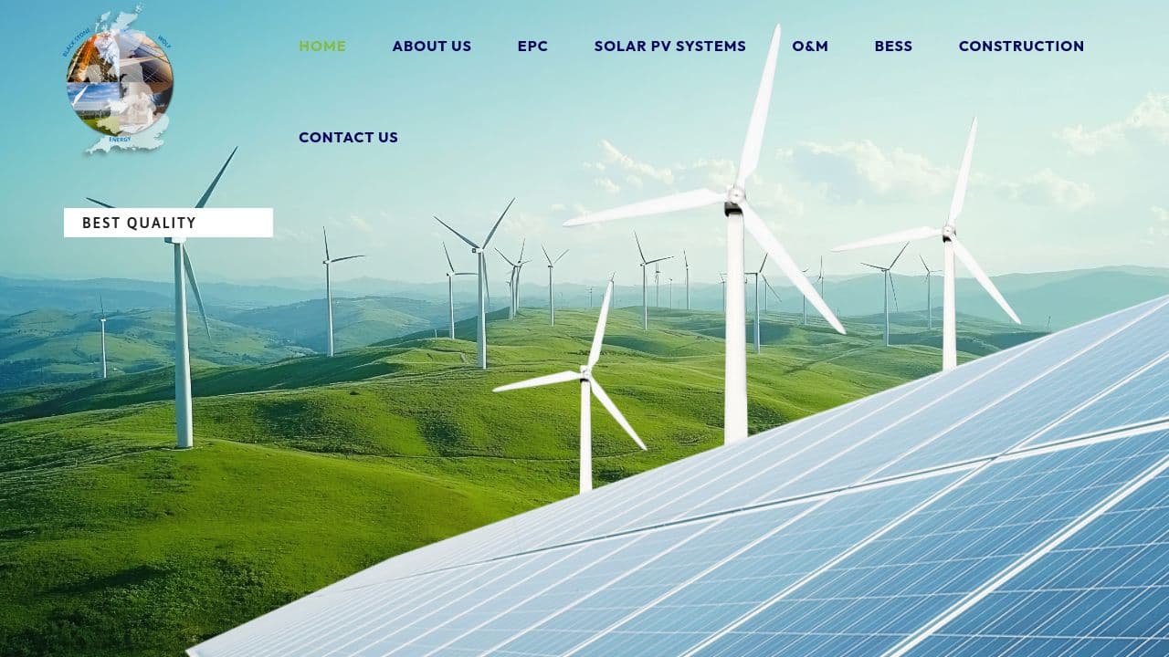 BW ENERGY LTD website screenshot