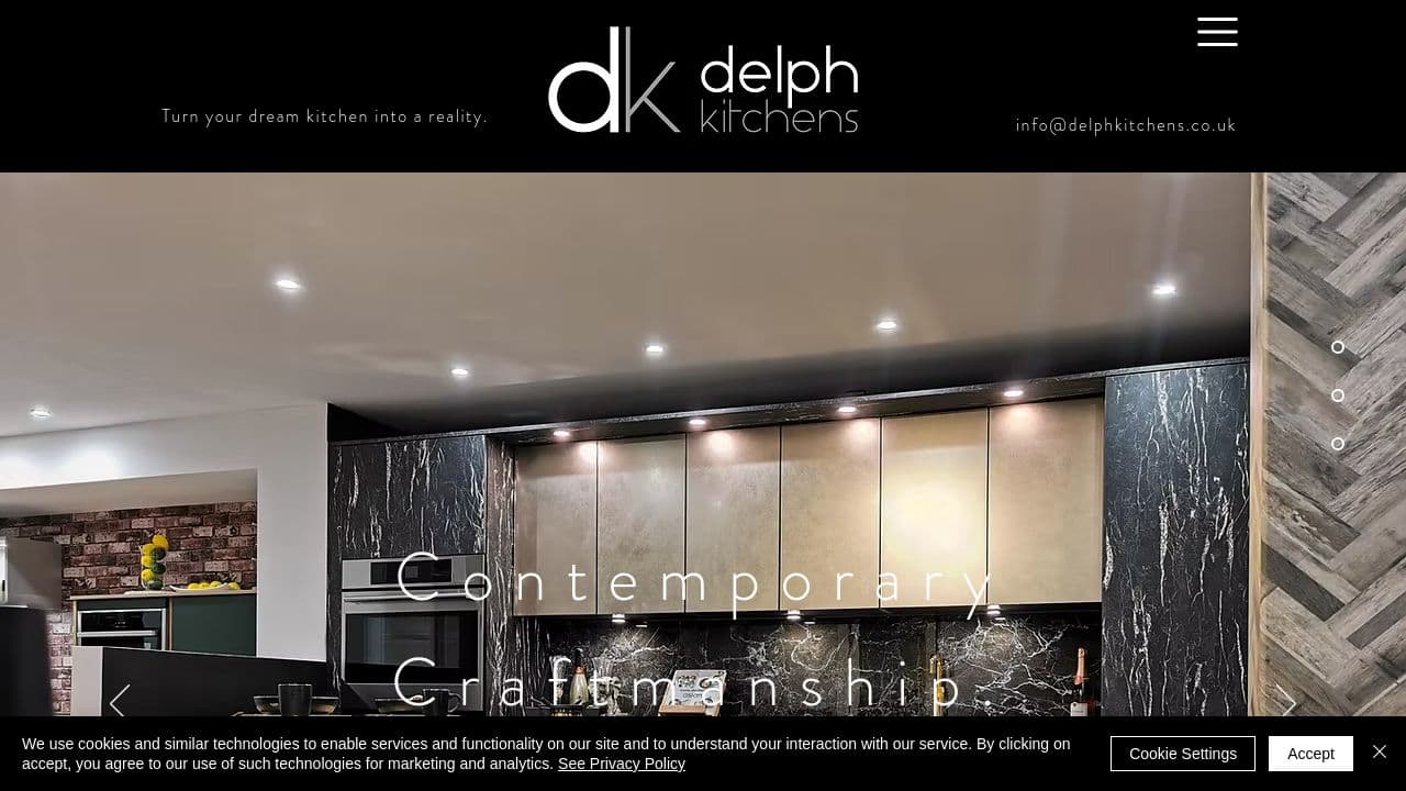 DELPH KITCHENS DIRECT SCOTLAND LIMITED website screenshot
