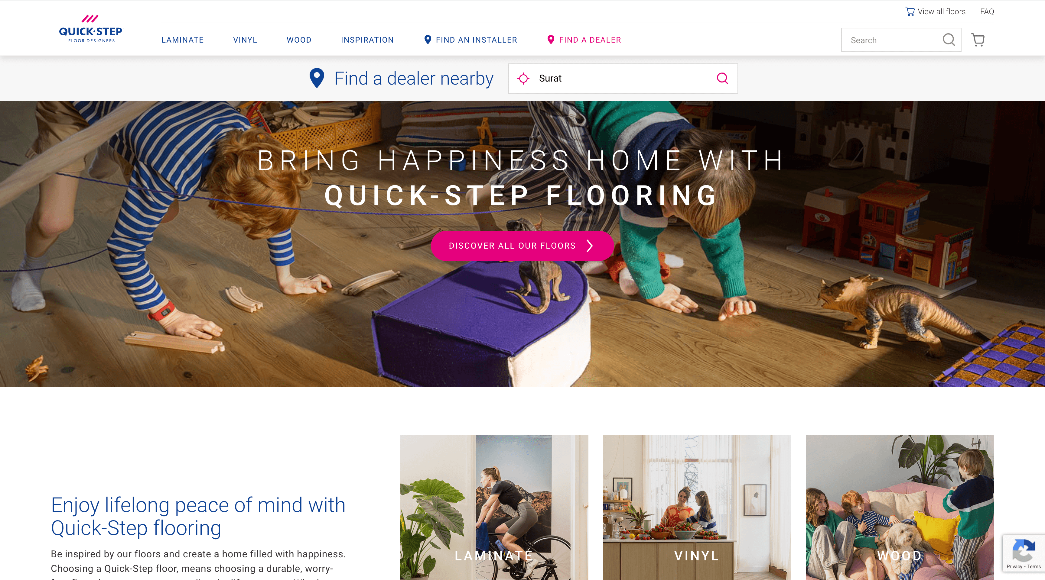 Quick-Step Laminate & Wood Floors