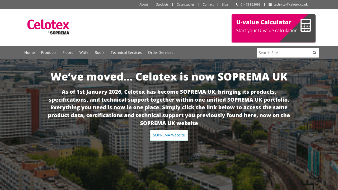 Celotex Ltd — Building Services in Ipswich