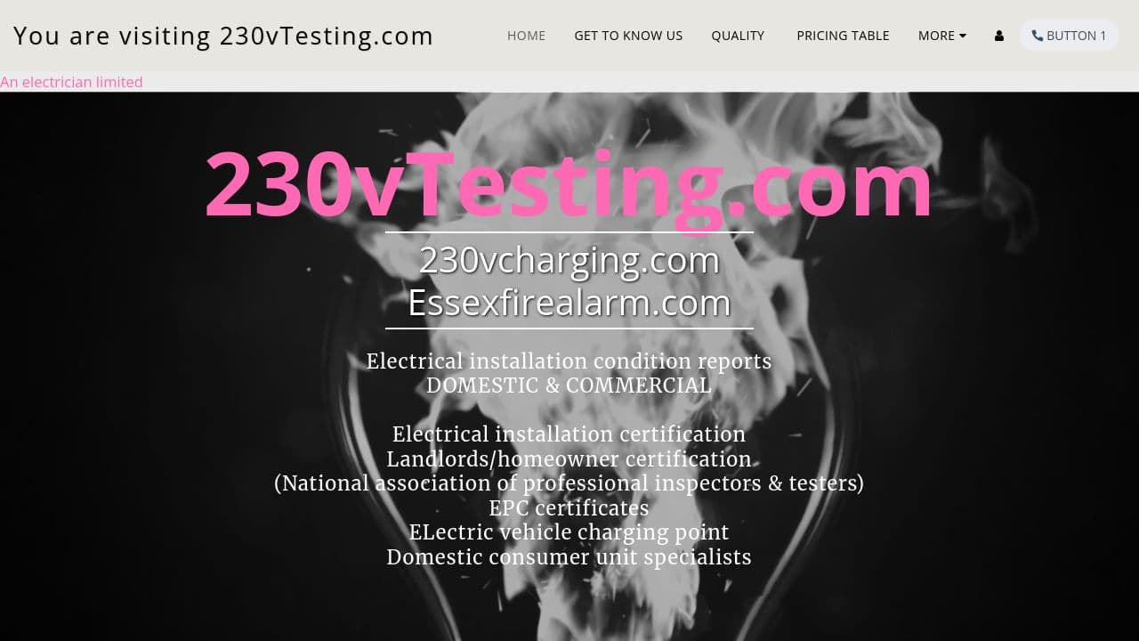 230VTESTING.COM LTD website screenshot
