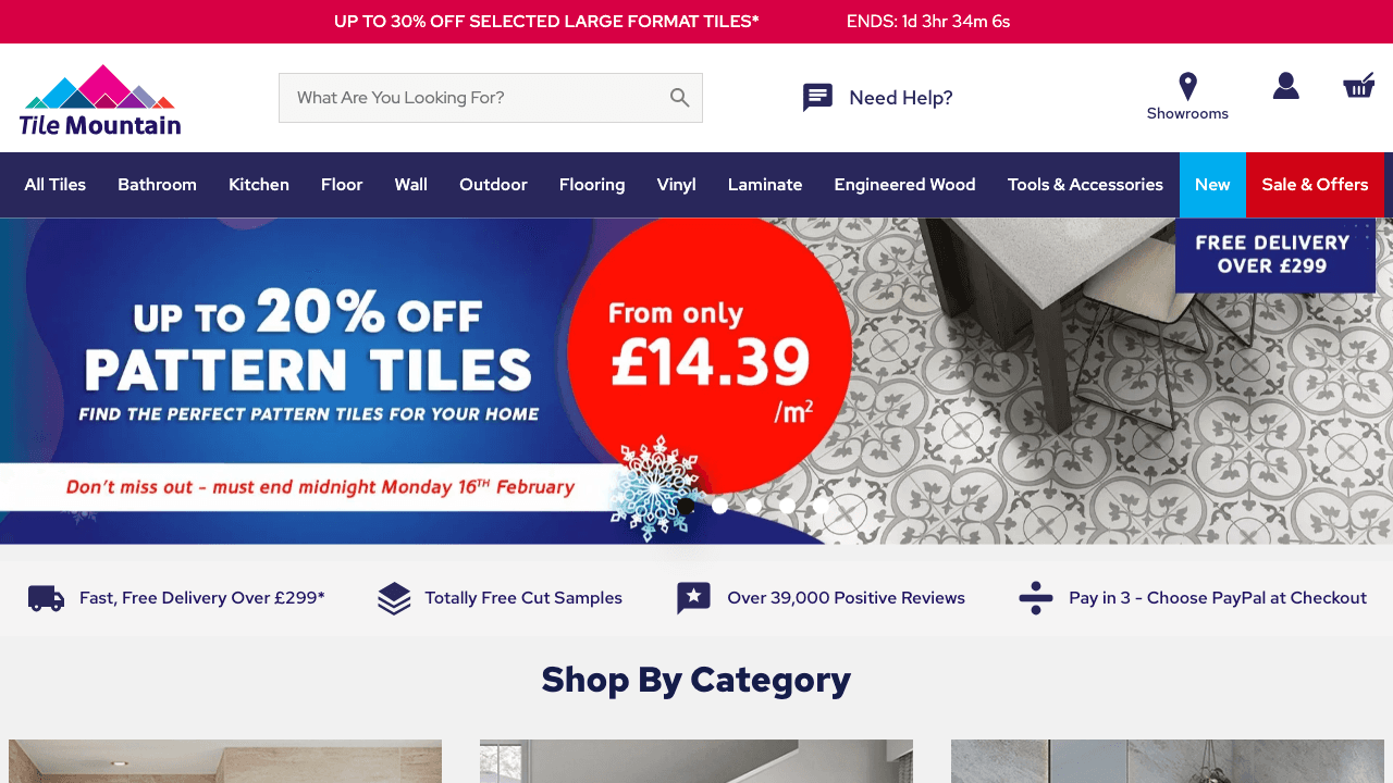 Tile Mountain Ltd — Tiles in Stoke-on-Trent