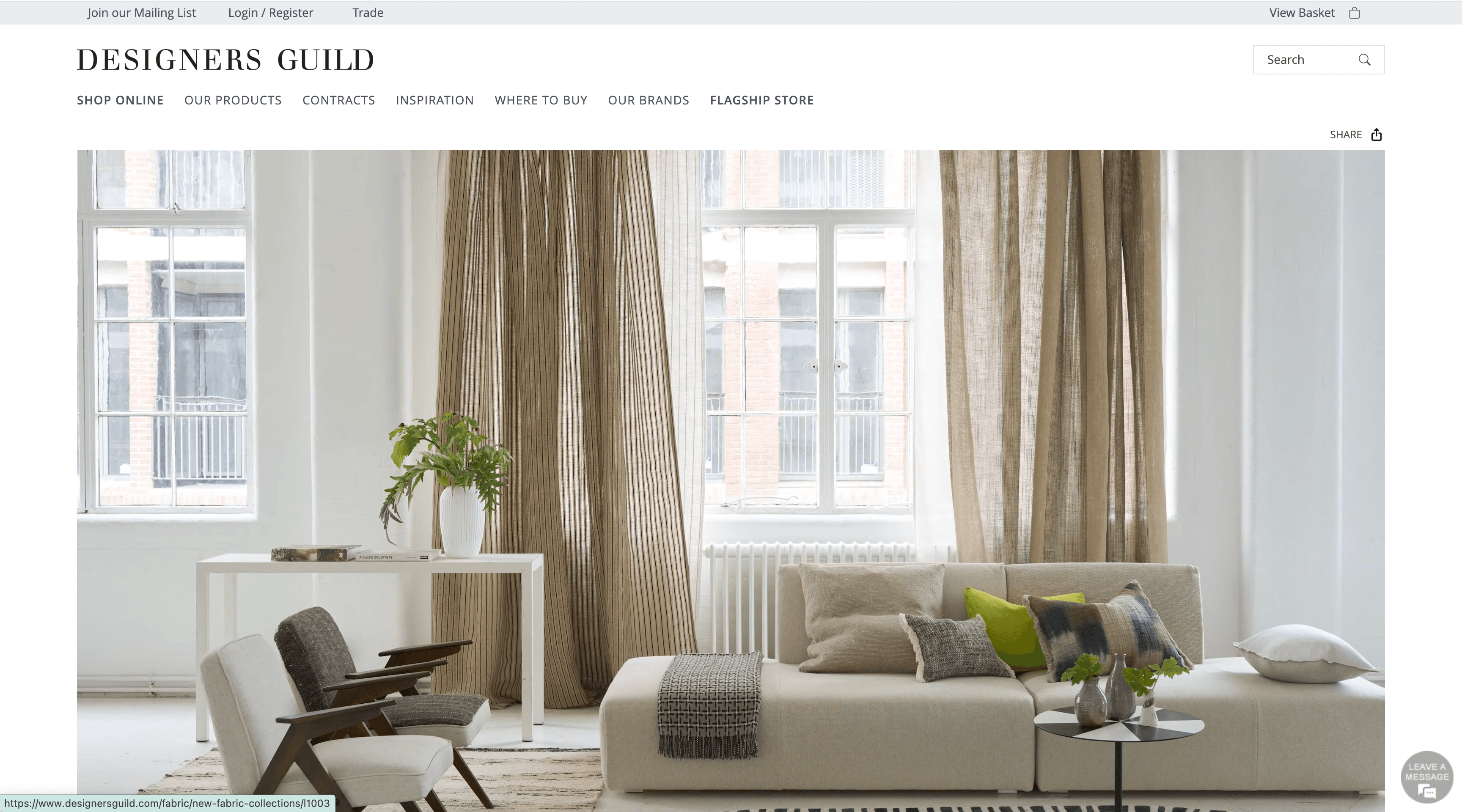 Designers Guild Ltd — Paint & Wallpaper in London