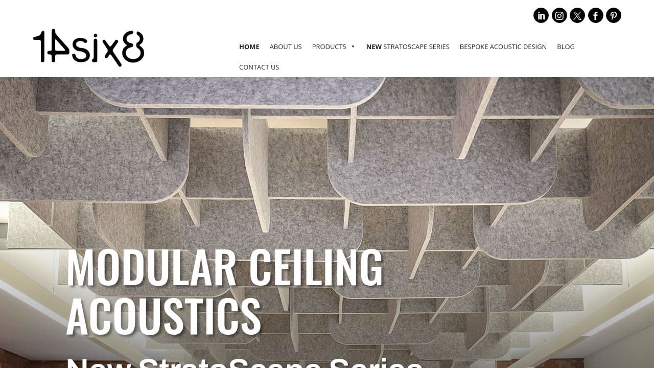 14SIX8 LIMITED website screenshot