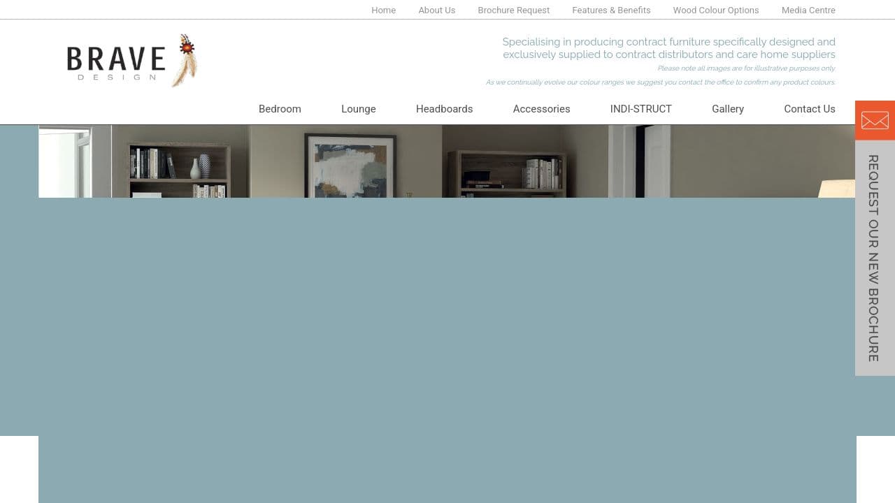 BRAVEDESIGN LIMITED website screenshot