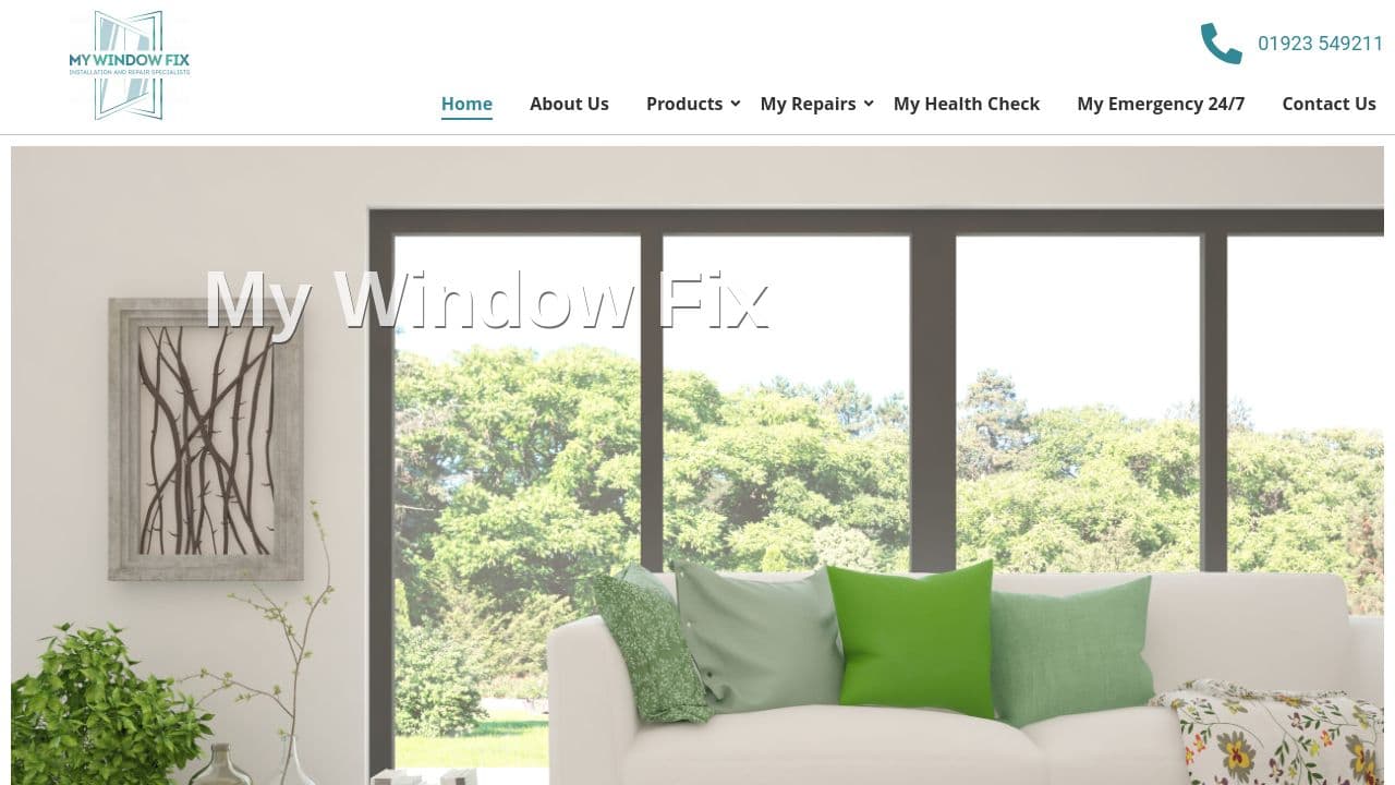 (UK) WINDOW FIX LIMITED website screenshot